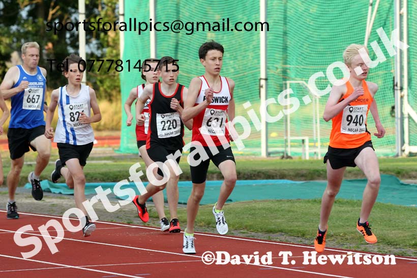 800 metres, 2021 North East Grand Prix 6, Monkton, Wednesday, August 4th. Photo: David T. Hewitson/Sports for All Pics